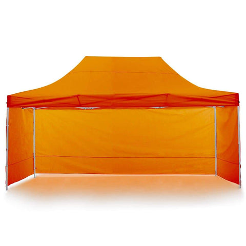Gazebo Tent Marquee 3x4.5m PopUp Outdoor Wallaroo Orange