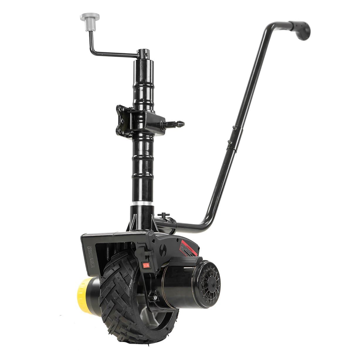 Gen2 12V 550W Electric Motorised Jockey Wheel Mini Mover - Black