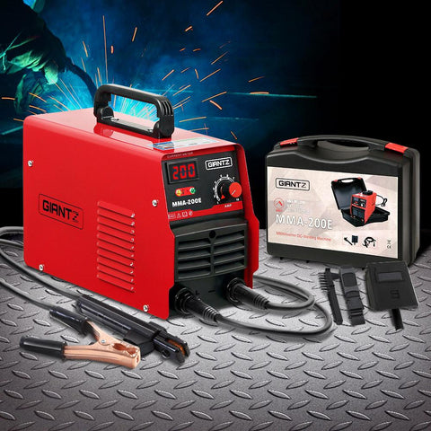 Power Tools Giantz Inverter Welder Portable ARC Machine IGBT 200A