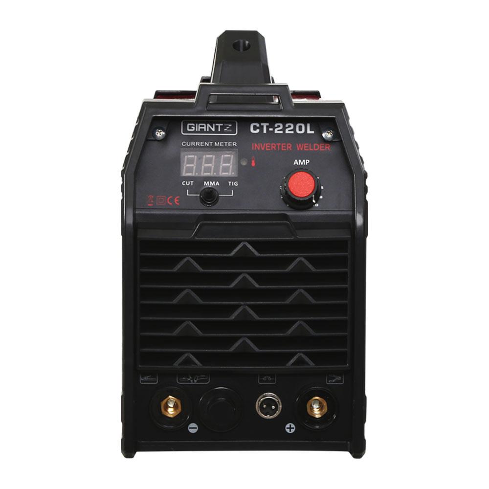Power Tools Giantz Plasma Cutter TIG Portable Welding 220Amp