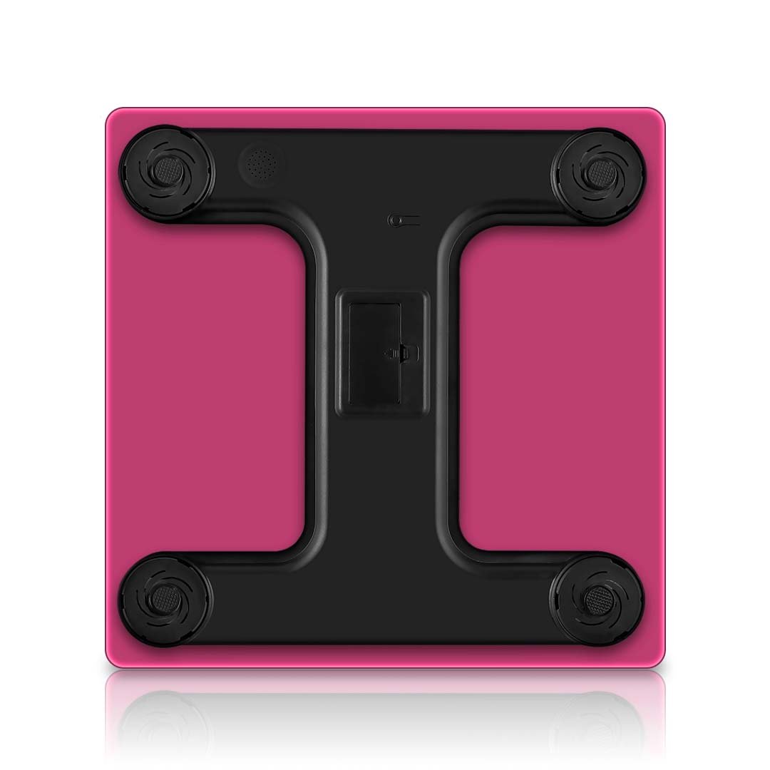 bathroom scales Glass LCD Digital Body Fat Scale Bathroom Electronic Gym Water Weighing Scales Pink