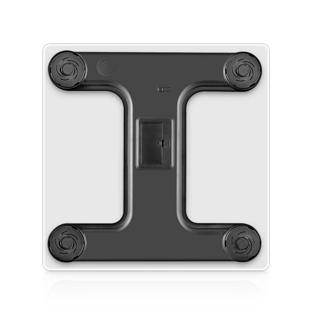 bathroom scales Glass LCD Digital Body Fat Scale Bathroom Electronic Gym Water Weighing Scales White