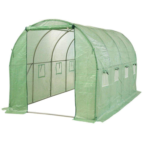 Greenhouse Plastic Cover Tunnel 6X3X2M