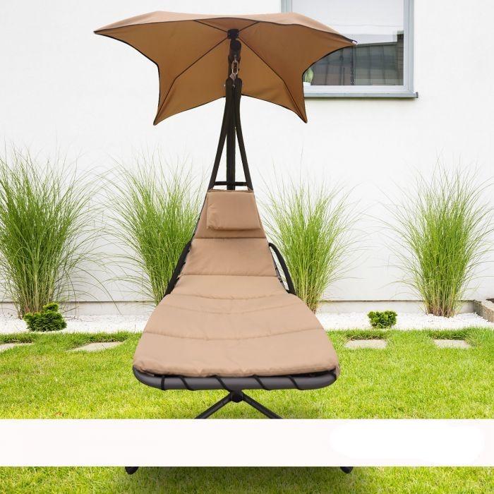 Hammock Swing Chair - Beige, sc0f