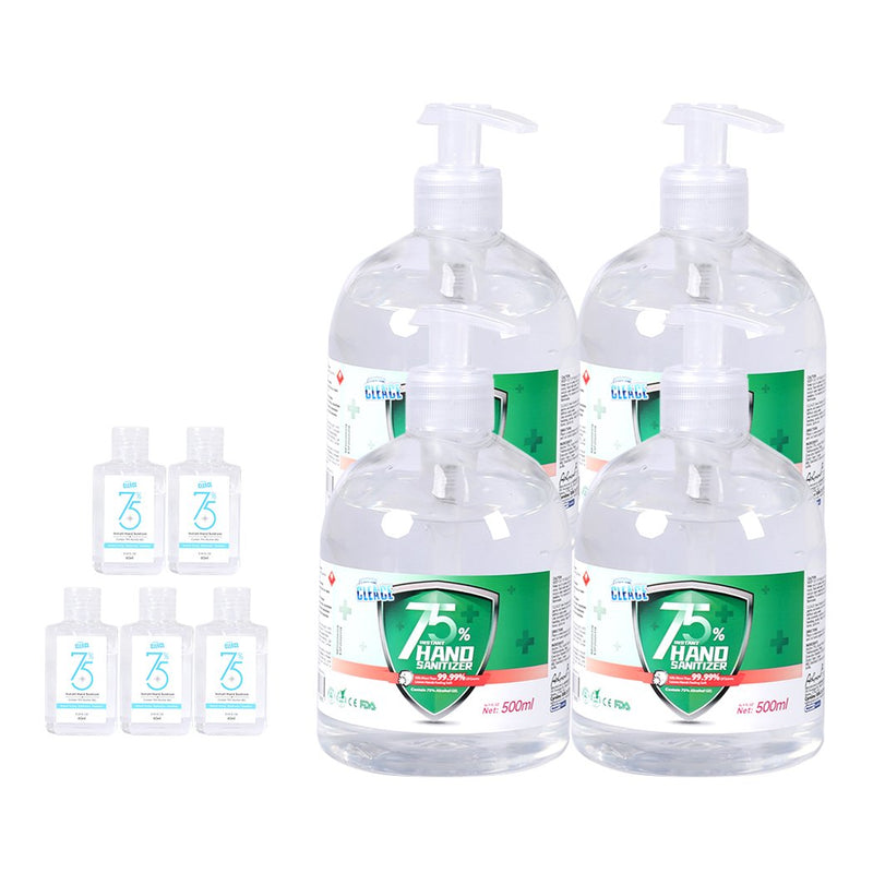 Health Fitness&Sport Hand Sanitiser Instant Gel 99% Anti Bacterial 500ML