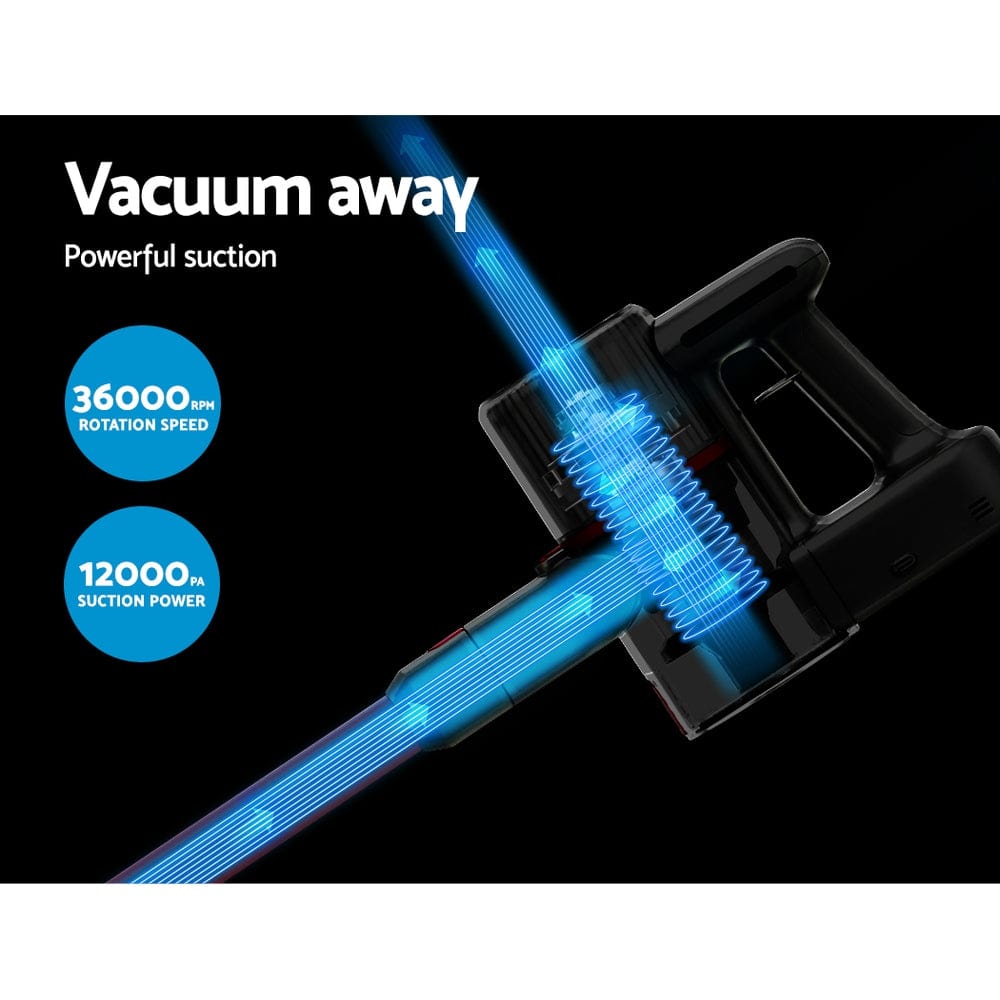 Handheld Vacuum Cleaner Cordless Bagless Stick Car Vac 2-Speed