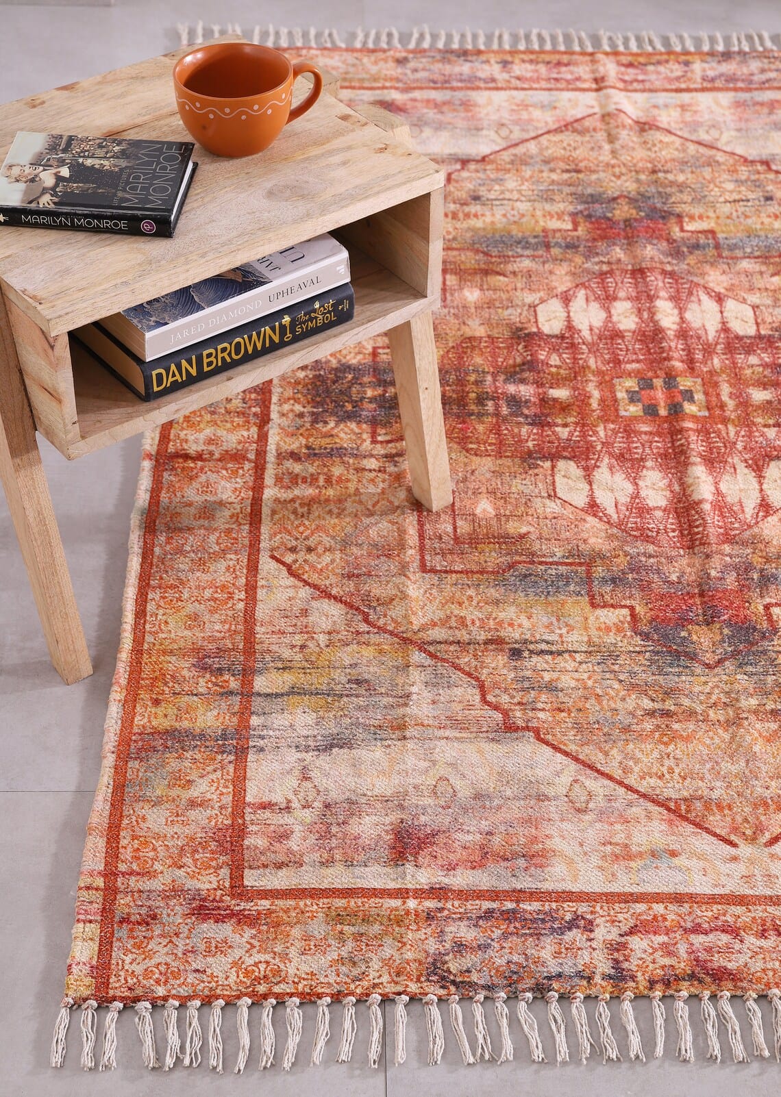 Handmade Turkish Kilim Rug for Living Room Decor - Large Area Rug