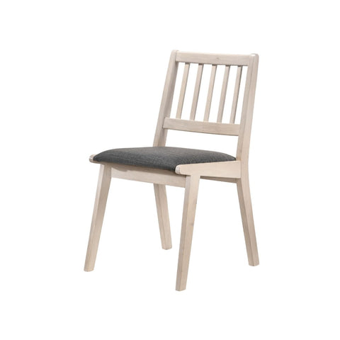 Furniture > Dining Harriette White Washed Oak Finish Dining Chair - Set of 2