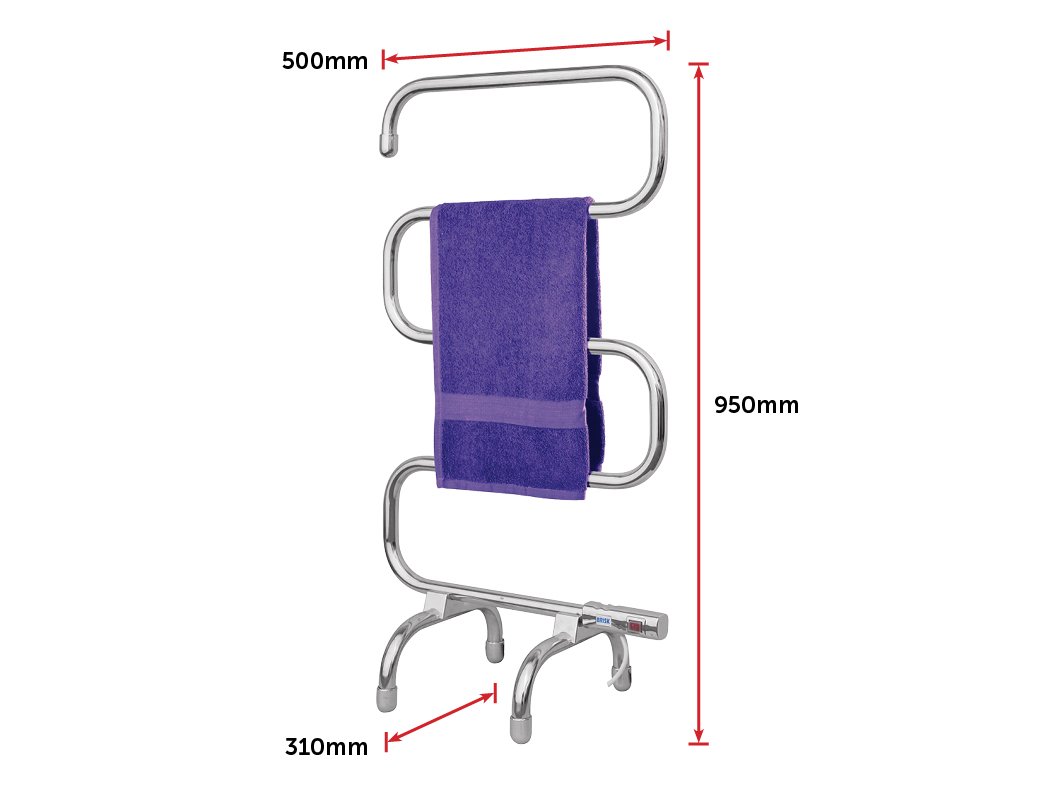 Bathroom Accessories Heated Towel Rack - 70W