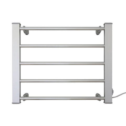 Heated Towel Rack Electric Bathroom Towel Rails Ev-90- Silver