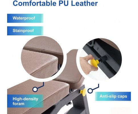 Heavy Duty Bench Foldable Adjustable Commercial Grade Capacity 450Kg