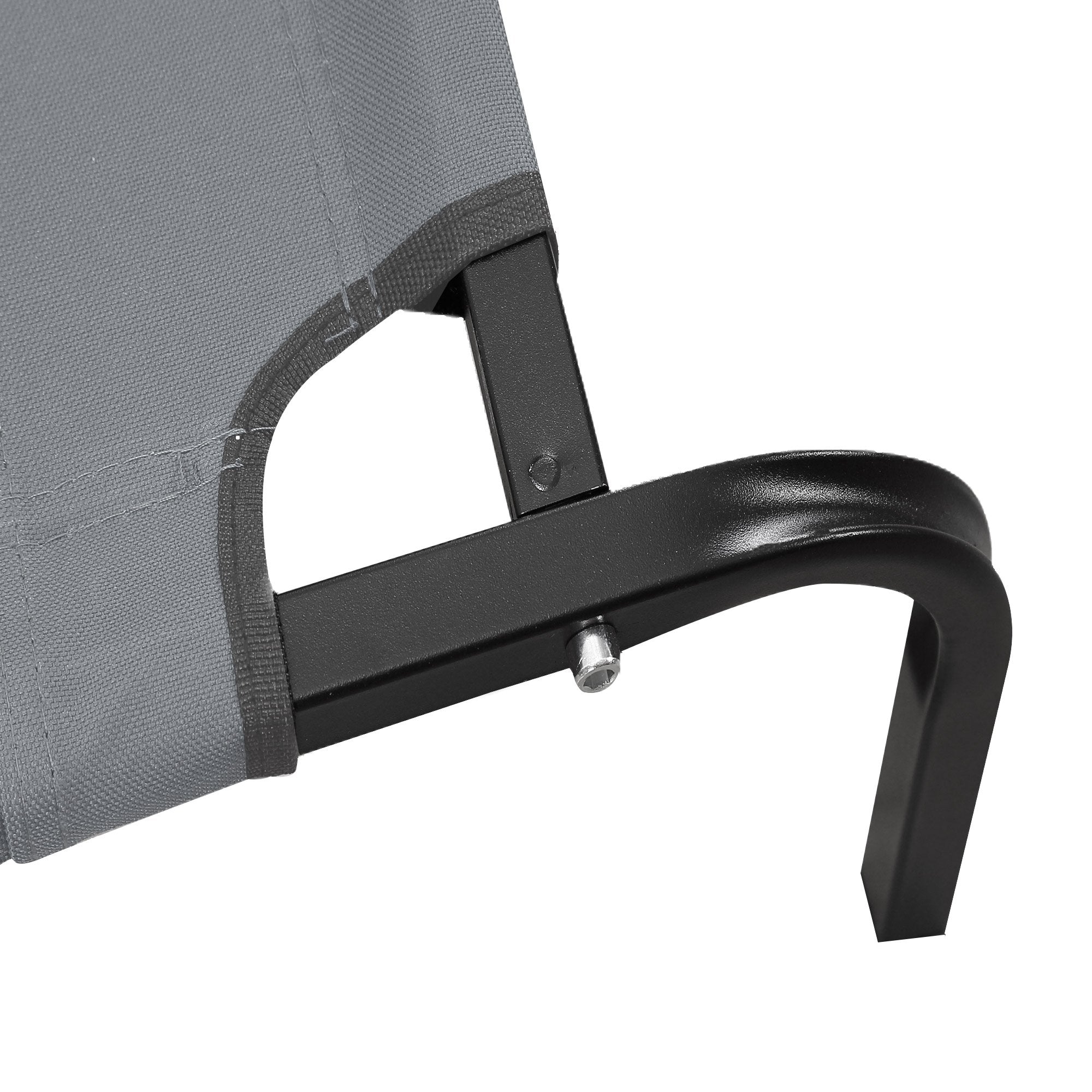 pet products Heavy Duty Pet Bed Bolster Trampoline M Grey