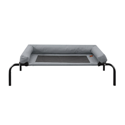 Heavy Duty Pet Bed Bolster Trampoline Xl Grey