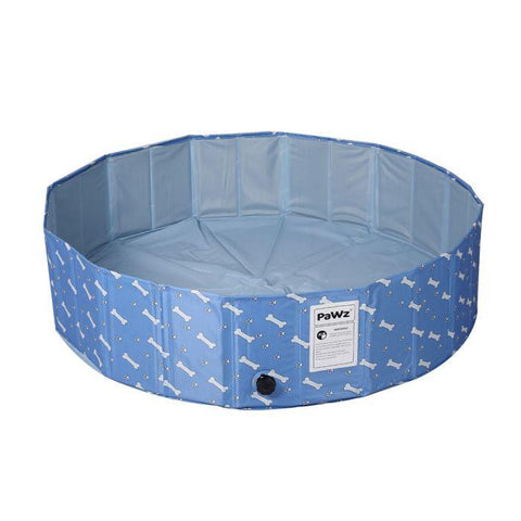 Heavy-duty Pet Swimming Pool Kids Dog Cat Washing Bathtub-Blue