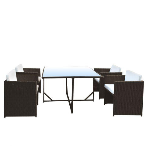 Heavy-duty waterproof 5 Piece Dining Table Set