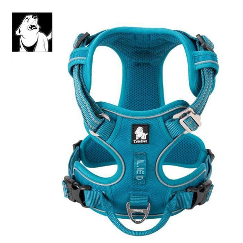 High Density NYLON Pull Harness Blue