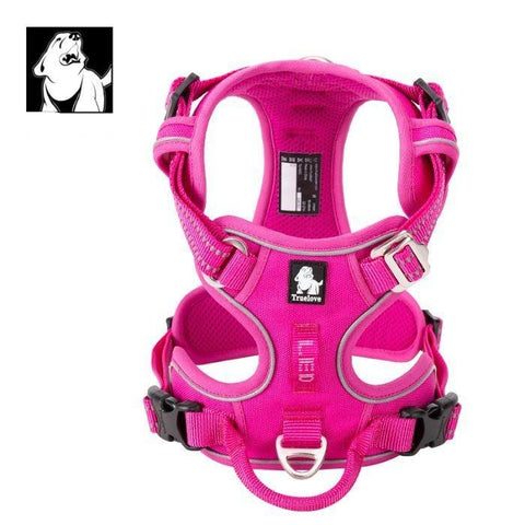 XS High Density NYLON Pull Harness Pink