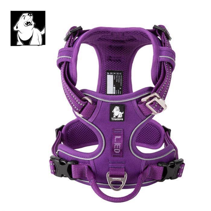 S High Density NYLON Pull Harness Purple