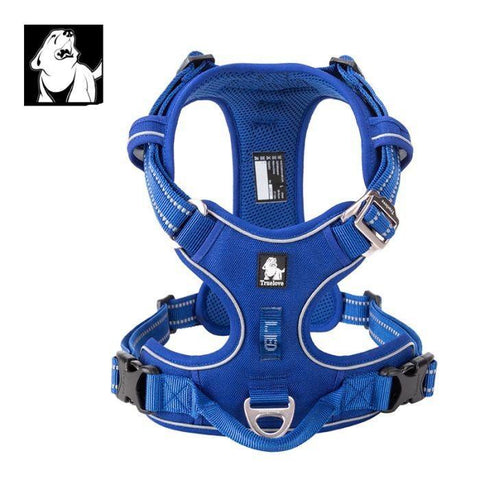 XS High Density NYLON Pull Harness Royal Blue