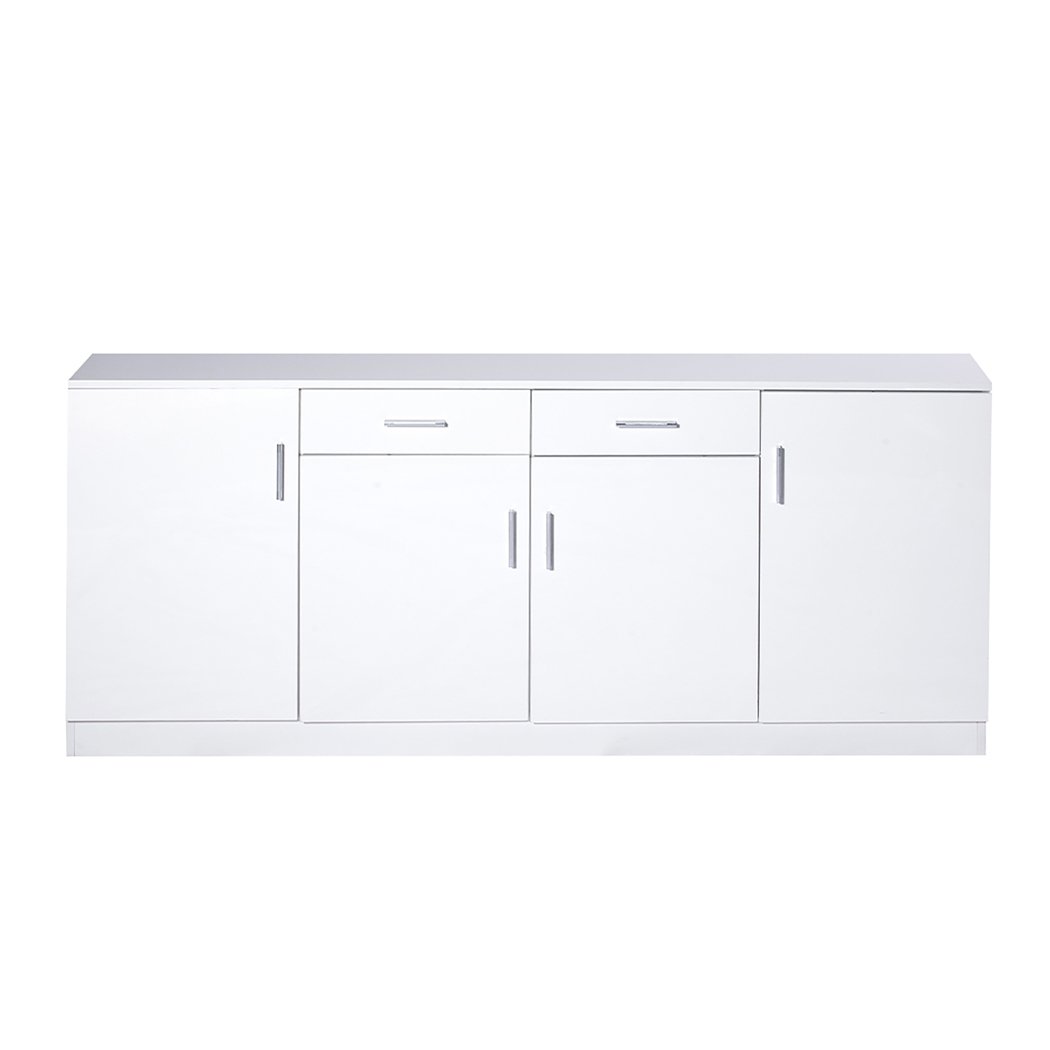 dining room High Gloss Sideboard Storage Cabinet White