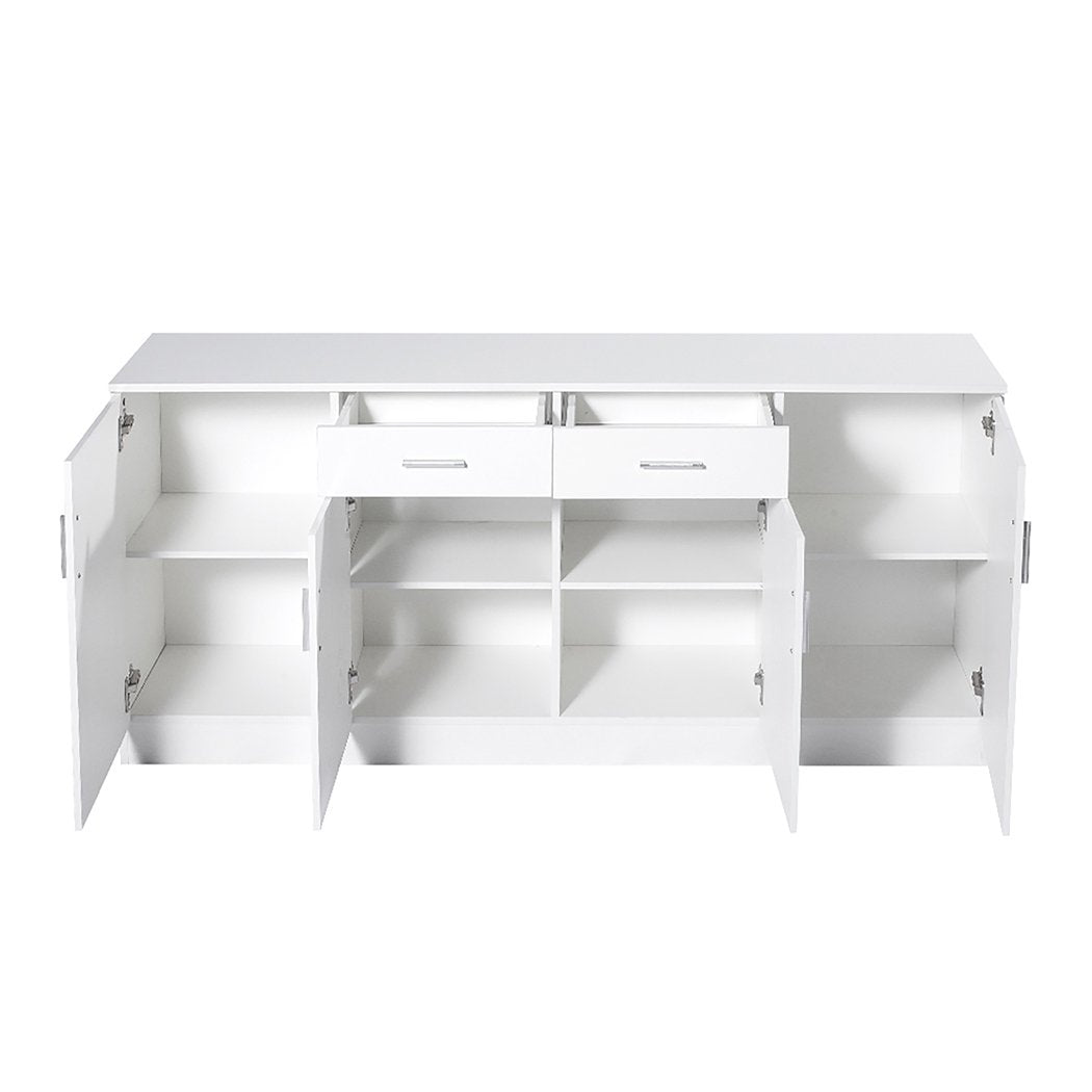 dining room High Gloss Sideboard Storage Cabinet White