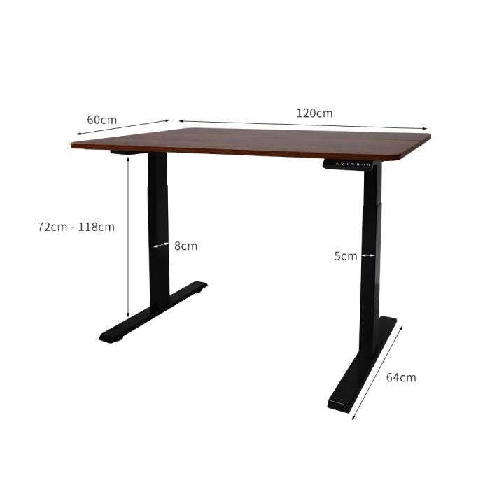 High quality Standing Desk Motorised Height Electric Computer Table-Wooden