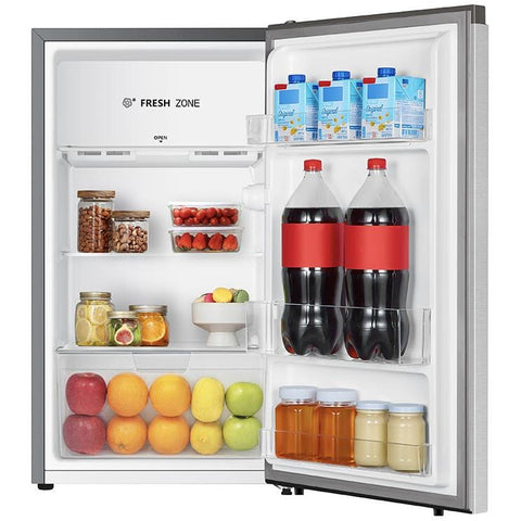 Hisense 125L Bar Fridge (Stainless Steel)