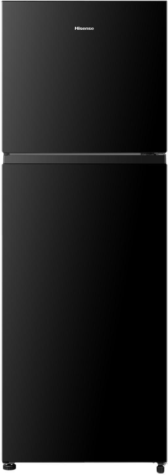 Hisense 326l top mount fridge (black brushed steel)