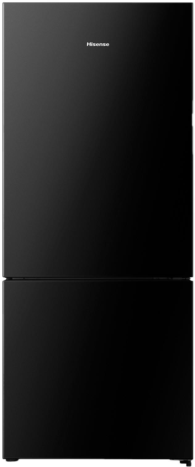 Hisense 417l bottom mount fridge (black stainless steel) Simple deals
