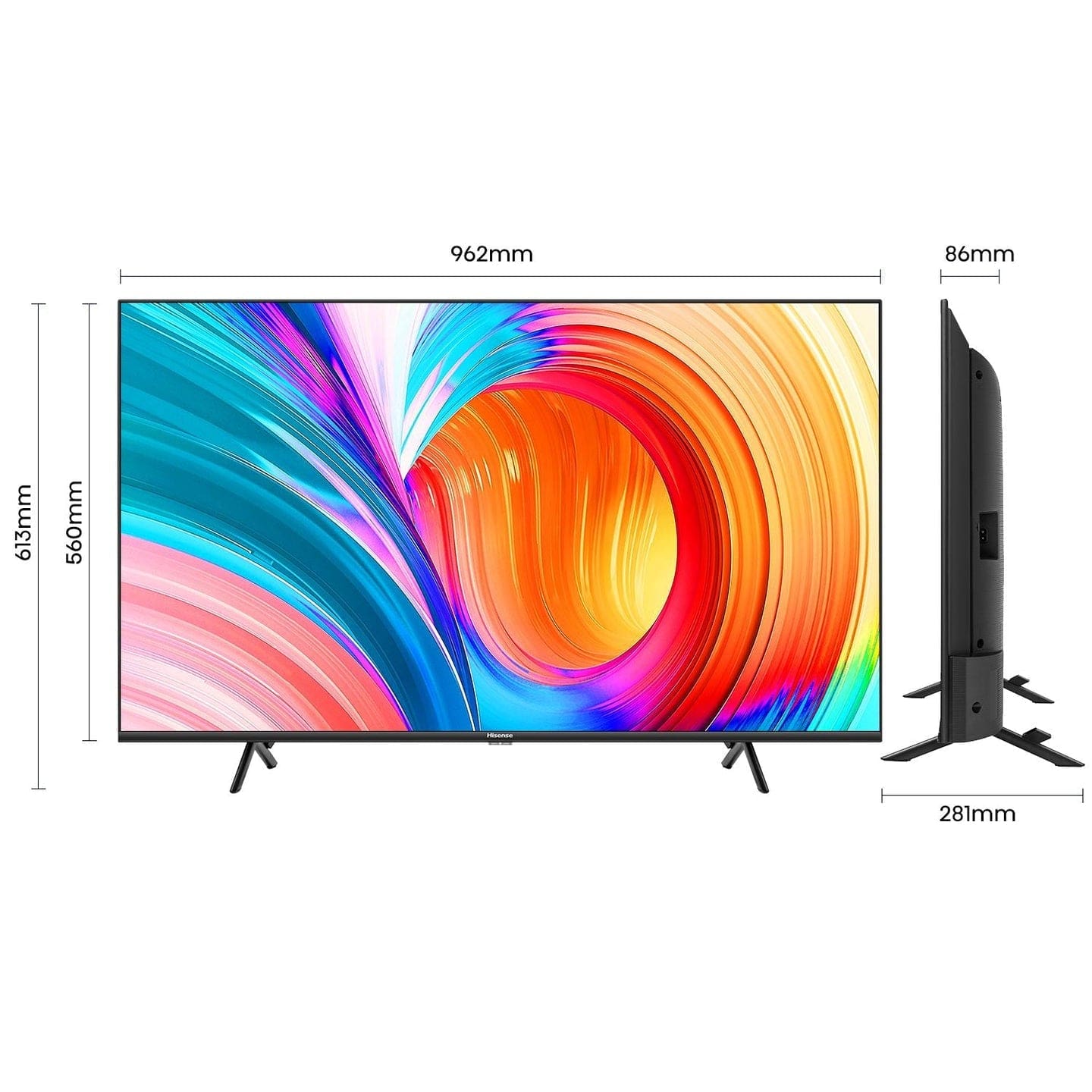 Hisense 43 4K Uhd Led Smart Tv 2022