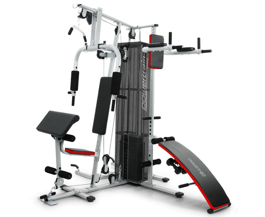 weights strength Home Gym Multi Station Exercise 175lb Weights Dumbbells