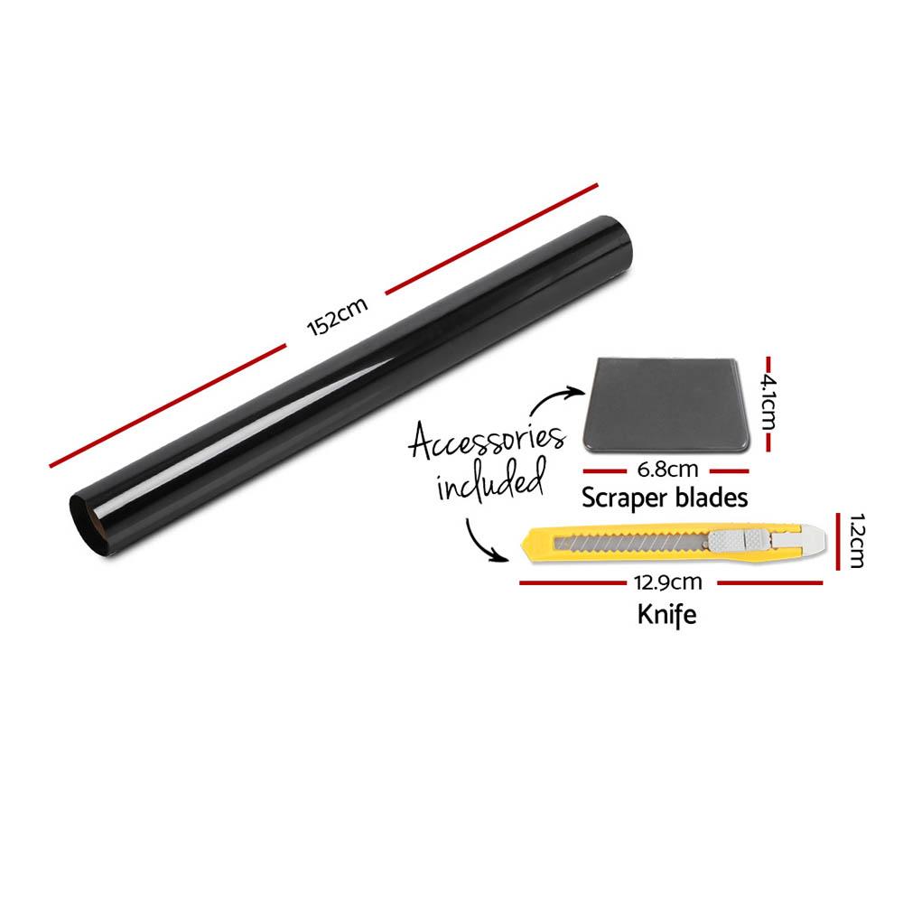 Others Home Window Tint Film Black Commercial Auto House Glass 152cm x 30m VLT 15%