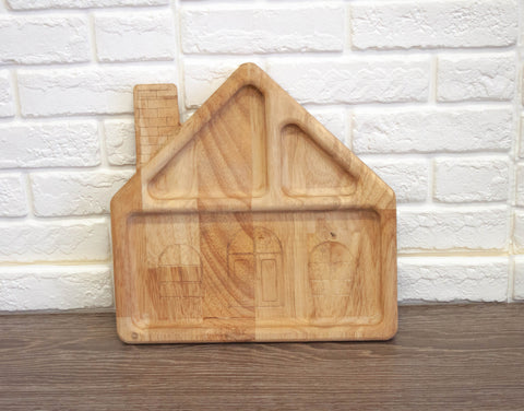 Toys House shaped feeding tray
