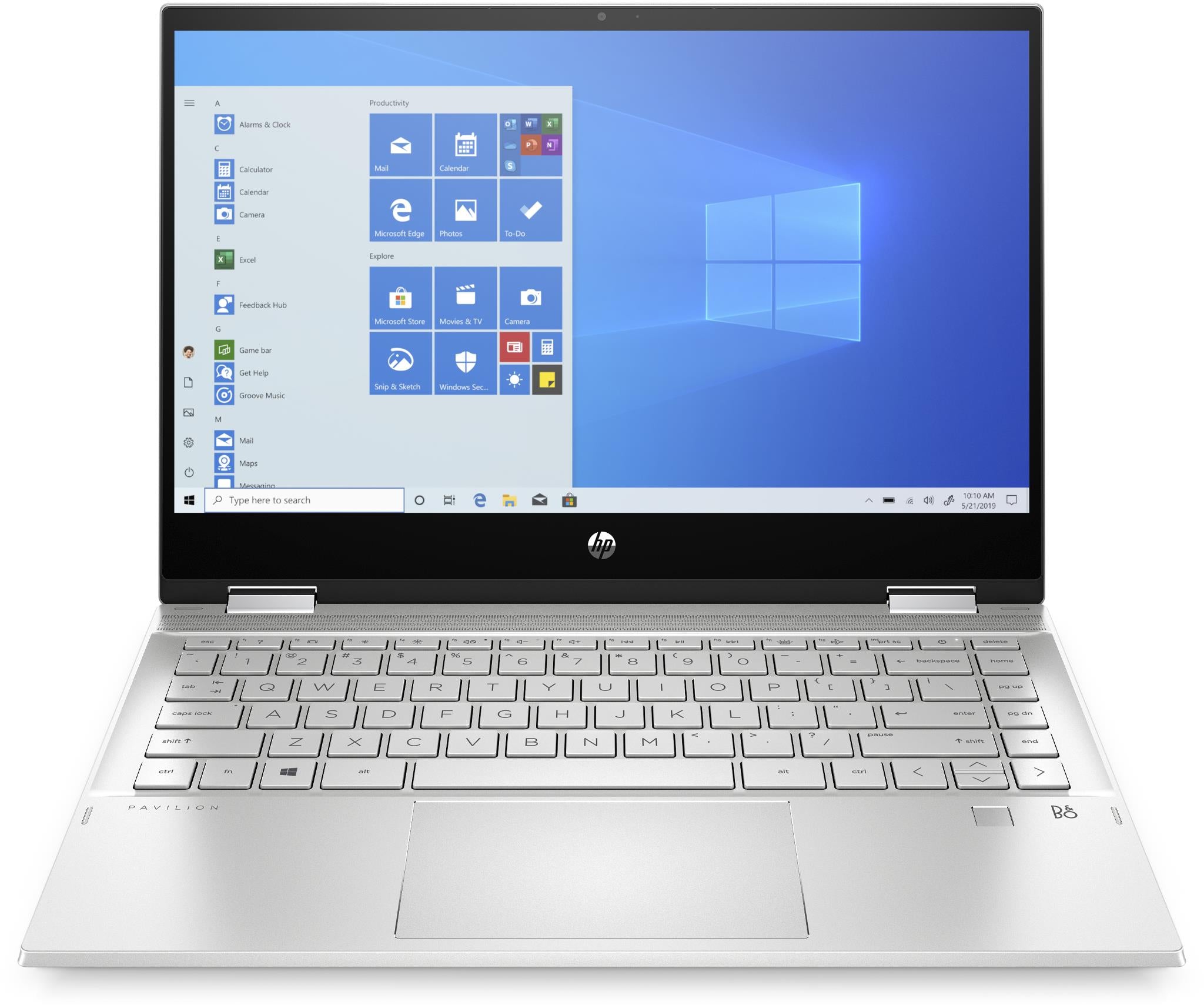 Hp pavilion x360 14 full hd 2-in-1 laptop (512gb) intel i5