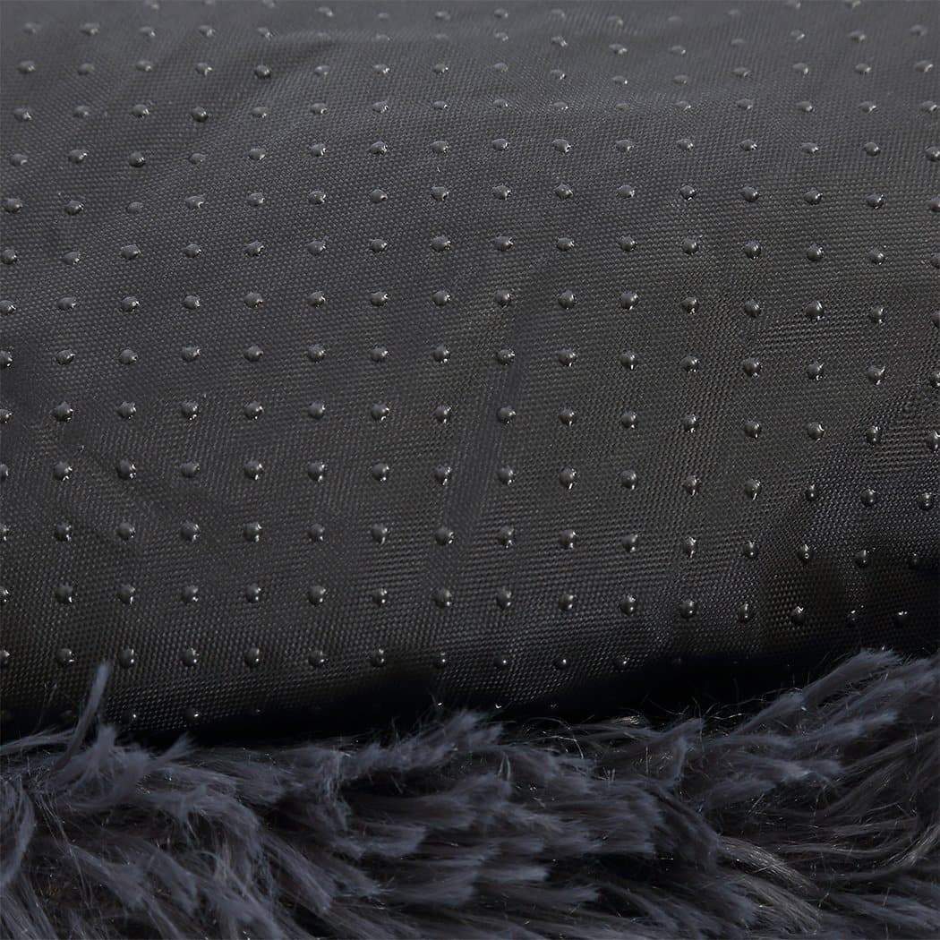 Pet Bed Mattress Bedding Cushion Winter M Dark Grey