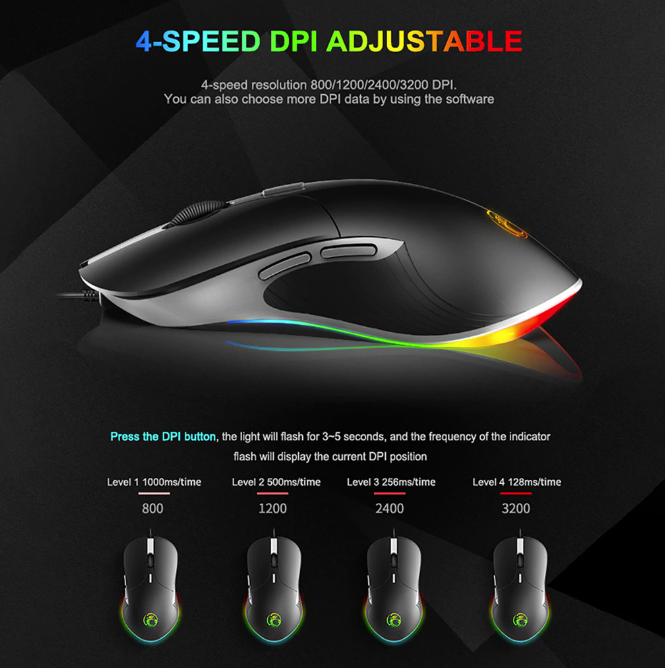 electronics iMice X6 Optical Gaming Mouse