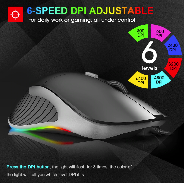 electronics iMice X6 Optical Gaming Mouse