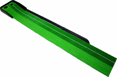 Indoor Practice Putting Green - Inclined Ball Return Mat