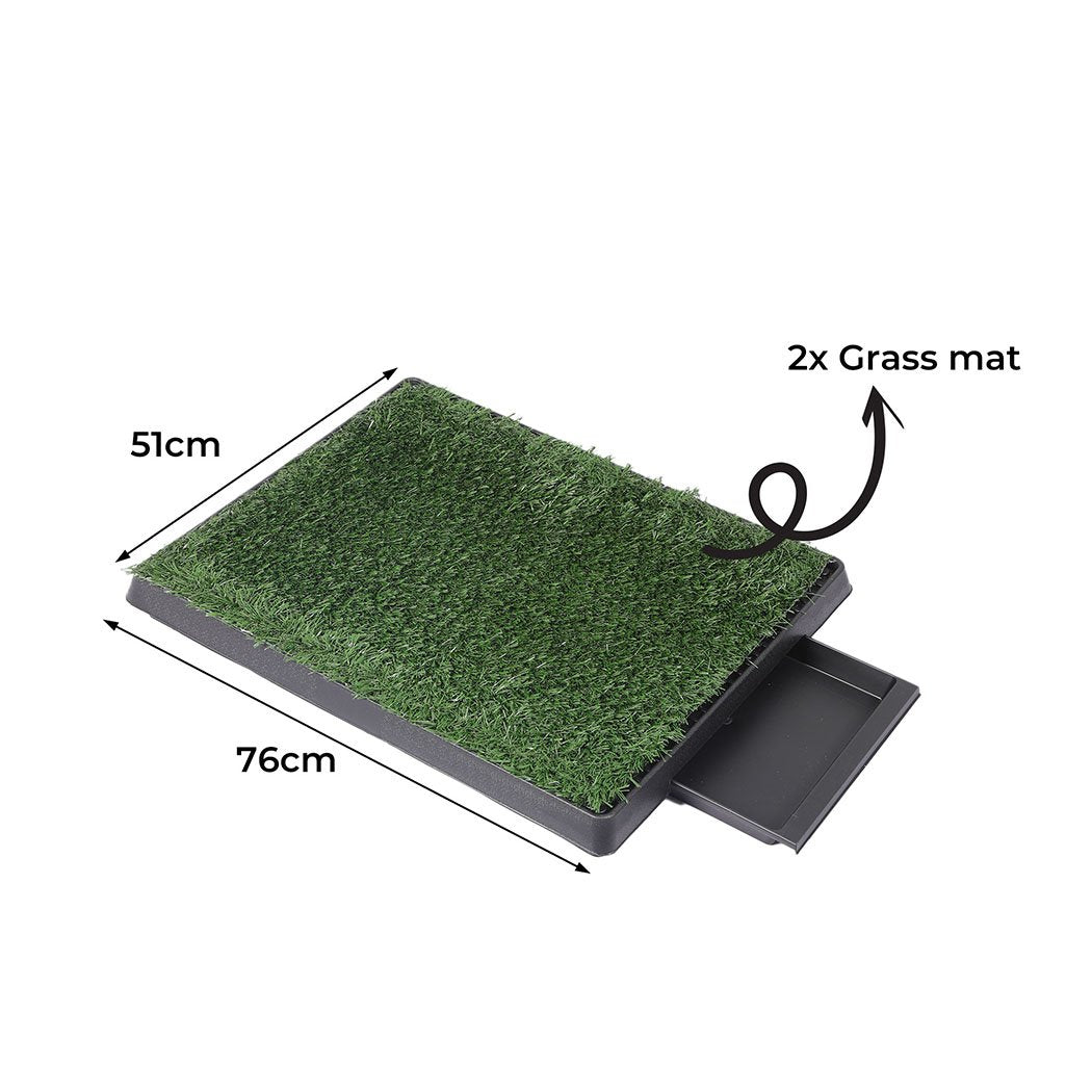 Grass Potty Indoor Toilet Artificial Trainer Portable Dog Pad