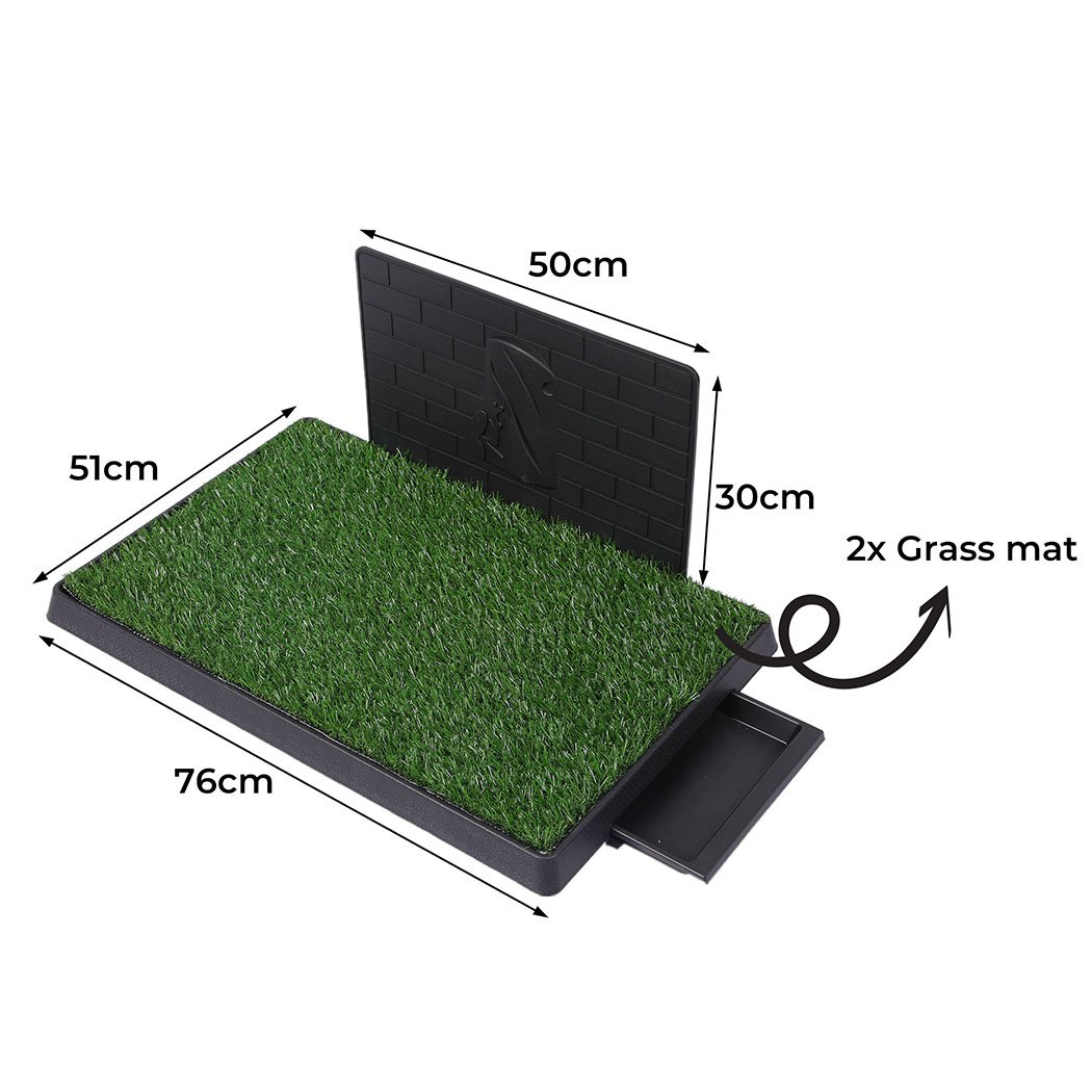 Grass Potty Indoor Toilet Artificial Trainer Portable Pet Pad