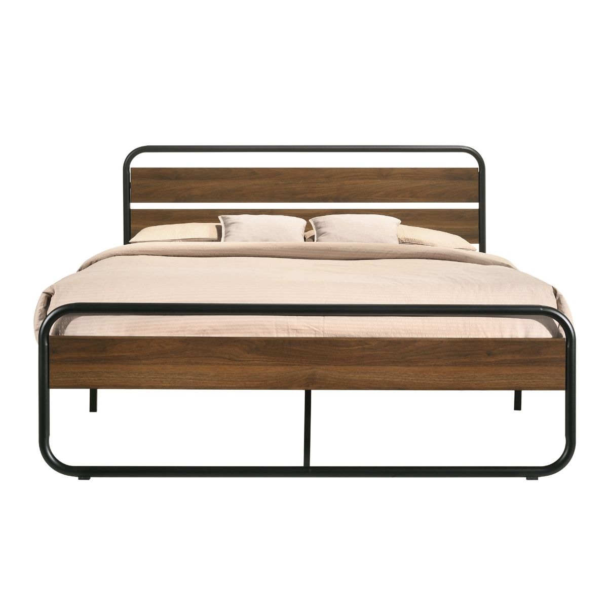 Bedroom Industrial Bed King Size