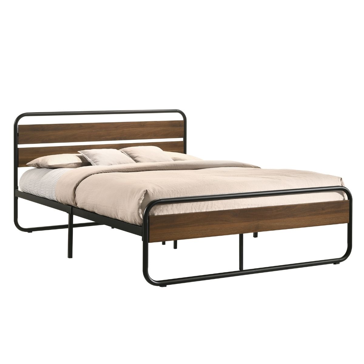 Bedroom Industrial Bed King Size