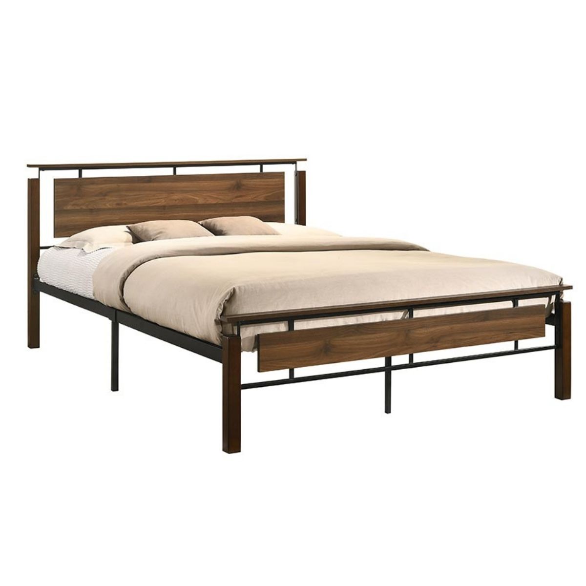 Bedroom Industrial Bed Size King Single