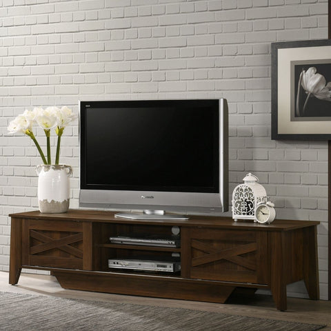 Industrial Style 180cm TV Stand Cabinet Entertainment Unit