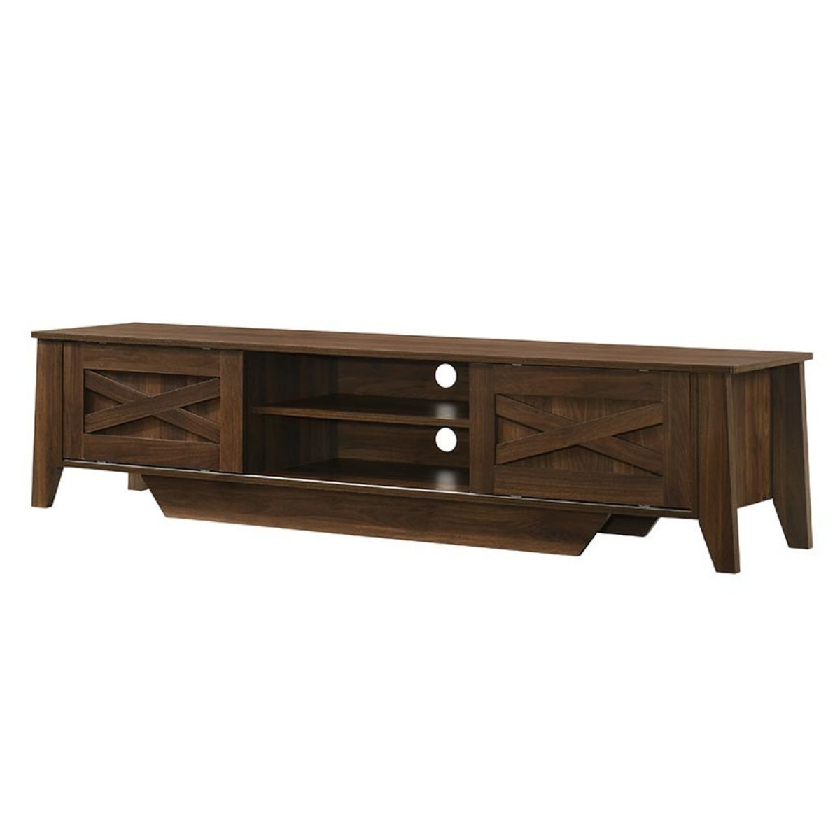 Living Room Industrial Style 180cm TV Stand Cabinet Entertainment Unit