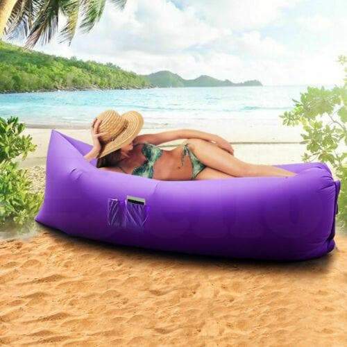 outdoor furniture Inflatable Swimming Pool Air Sofa Black