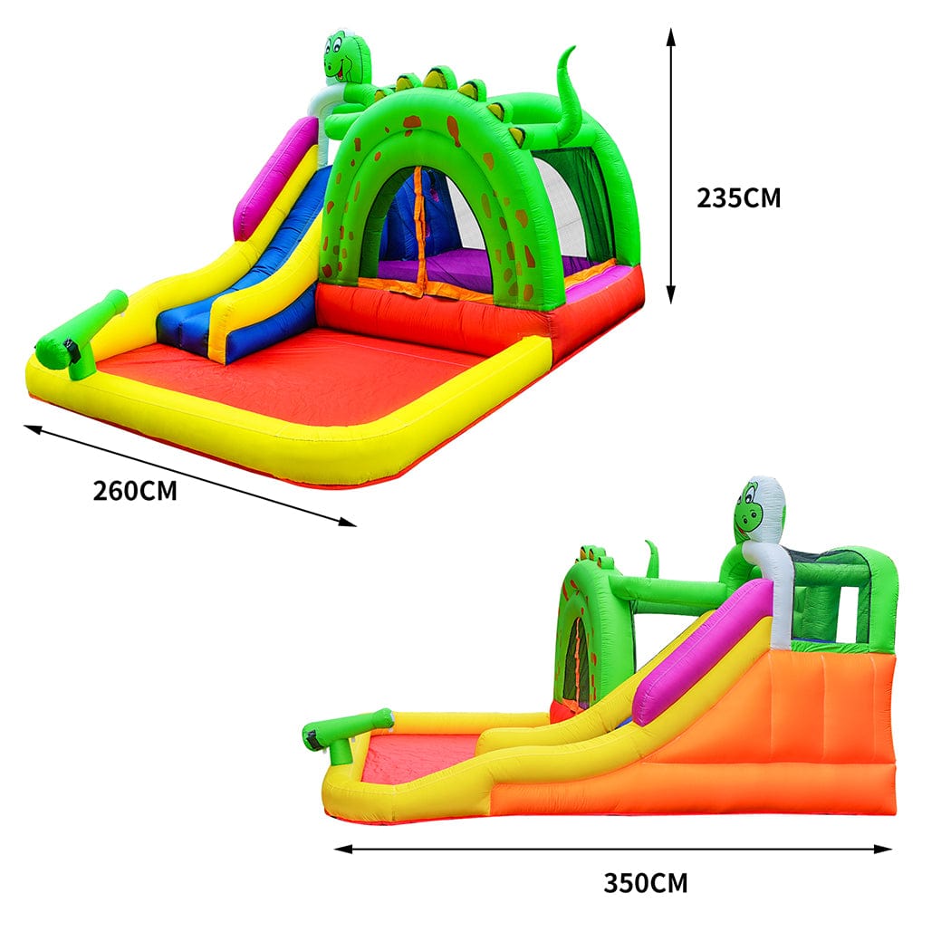 Inflatable Water Slide Kids Play Park Pool Outdoor Toys Splash Jumping