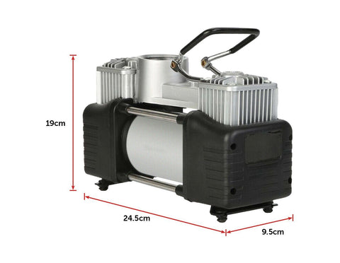 12V Car Air Compressor 4X4 Tyre Deflator 4Wd Inflator Portable 85L/Min