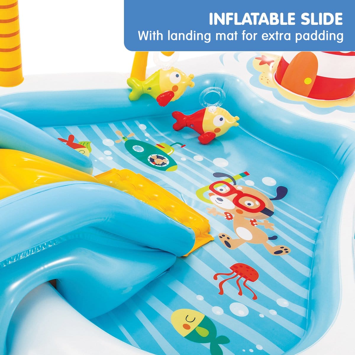 Intex Fishing Fun Play Centre Inflatable Kids Swimming Pool