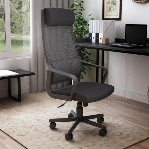 JAIR High Back Office Task Chair In Black/Grey